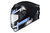 Scorpion EXO Exo R420 Full Face Helmet Pace Blue Sm - Motorcycle Safety Helmet