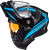 Scorpion EXO Exo AT960 Cold Weather Helmet Hicks Light Blue Large