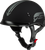 GMAX HH-65 Retribution Matte Black and Silver XL Motorcycle Helmet with Sun Shields