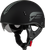 GMAX HH-65 Naked Retribution Helmet Matte Black/Silver Large