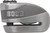 ABUS Granit 8008 Alarm Disc Lock Plus Adaptor Chain – High Security Motorcycle Lock with 120cm Loop and 3D Motion Sensor Alarm