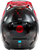 Fly Racing Formula CC Tektonic Helmet Black/Red/Orange Large - Certified Impact Protection with Adaptive Impact System