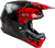 Fly Racing Formula CC Tektonic Helmet Black/Red/Orange 2X – DOT & ECE Approved Motorcycle Helmet with Impact Absorption Technology