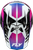 Fly Racing Formula CP Krypton Helmet White/Black/Purple Medium - Advanced Impact Protection and Lightweight Design