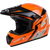 GMAX MX-46 Youth Compound Helmet Orange/Black/Grey with Adjustable Fit and Maximum Airflow