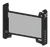 Burly Brand B10-3009B Slash Cut Radiator Cover in Black