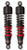 Burly Brand Stiletto Shocks 13.5 Inch for Harley FXD 1991-2017