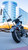 Burly Brand Stupid Tall Sissy Bar with Black Finish for Harley XL 1994-2003 (Part #B13-1508B)