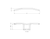 Burly Brand Sid 8-inch Handlebar with 1-inch Diameter and Black Powder Coat Finish