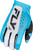 Fly Racing Lite Gloves Blue/White/Black Small - Lightweight Race Gloves with Touch Screen Compatibility