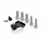 Rizoma BS713B Universal Mirror Adapter Side Mount in Black