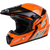 GMAX MX 46 Compound Helmet Orange/Black/Grey 2X - Lightweight DOT Approved Motorcycle Helmet