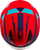 GMAX MD-04 Sector Helmet Matte Red/Blue with DOT Approval and Advanced Ventilation