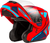 GMAX MD-04 Sector Helmet Matte Red/Blue with DOT Approval and Advanced Ventilation
