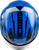 GMAX MD-04 Sector Helmet Blue/Black Large with DOT Approval and Advanced Ventilation