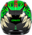 GMAX Youth GM-49Y Drax Helmet in Green – Adjustable Fit for Kids