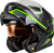 GMAX MD-01S Transistor Snow Helmet with Quick Release Buckle and LED Light