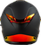 Fly Racing Sentinel Recon Helmet Matte Black with Fire Chrome Finish - Large