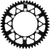 Fire Power Aluminum 48-Tooth Rear Sprocket for 520 Chain - Black Finish