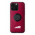SP CONNECT Indian Phone Case with Headdress for iPhone 16 Pro Max - Red with Logo