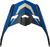 GMAX Mx 46 Cyclus Visor Black and Blue, Medium (Part Number G046948)