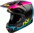 Fly Racing Formula CC Underglow Helmet Black, Pink, and Blue Medium (Part M73-4350M)