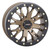SYSTEM 3 Sb4 Bl Wheel 14x7 6+1 (+45mm) 4/137 Matte Bronze and Black