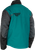 Fly Racing Outpost Jacket Black/Teal/Orange - Weatherproof Motorcycle Outerwear for Men