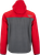 Fly Racing Checkpoint Jacket Grey/Red Medium - Water-Resistant, Breathable Soft Shell with Micro Fleece Lining