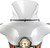 National Cycle Vstream 17-Inch Clear Windshield for Harley FLHT/FLHX/Trike Models