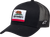 Alpinestars Cali 2.0 Hat Black - Adjustable Snapback with Curved Brim and Woven Patch