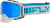 Fly Racing Zone Snow Goggle Silver/Blue with Sky Blue Mirror and Blue Lens