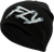 Fly Racing Fly Fitted Beanie Black/Grey - Comfortable 100% Acrylic Slouch Fit Headwear