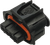NAMZ Custom Cycle Tmap Sensor Female Connector for 2007-2017 Single Row Models - Part NHD-72406-07A