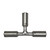 Beadlock Male T-Fitting NO 6 Reduced Barrier Hose