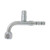 NO 8 Hose Fitting - 90 Degree with 134a Service Port