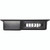 Flat Universal Under Dash Center Louver Pnl  Blk w/ Chrome Accents
