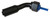 Beadlock O-Ring Black Fitting - 45 Degree NO 8 Reduced Barrier Hose Fitting