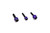 Santoro Fabworx Chacho's Bolt Kit for Motorcycle Engine and Transmission - Purple M8