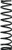 EPI Heavy Duty Suspension Spring Black (Part Number WE325130)