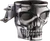 KRUZER KADDY Skull Perch Mount Holder Chrome (Part #1025)