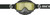 SCOTT Primal Snowcross Goggle Black/White with Yellow Lens - Part 278606-1007029