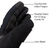 California Heat 7V ActivFlexx Gloves Black Small – Waterproof Heated Gloves with Touchscreen Compatibility