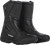 Fly Racing Milepost Boots Black Size 10 – Durable Leather Street Riding Boots with Weatherproof Technology