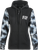 Fly Racing Women's Tie Dye Zip Up Hoodie Black/Grey Large