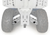 Rival Powersports USA Alloy Front A-Arm Guards (Part Number 2444.8127.1)