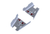 RIVAL POWERSPORTS USA Alloy Rear A-Arm Guards for Honda - Part 24.2110.1-5
