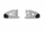 RIVAL POWERSPORTS USA Front A Arm Guards Alloy - Part 24.7124.1-4