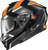 ScorpionEXO Exo Gt930 Transformer Helmet Morph Orange Large - Modular Dual-Mode Motorcycle Helmet with Sun Visor and Bluetooth Compatibility