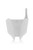 Acerbis Front Number Plate Hon White - Part 2858850002